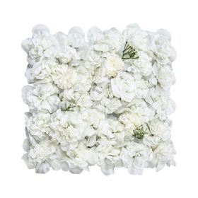 VEVOR 3D Flower Wall Panel, 24 PCS 15 x 15 inch, Artificial Floral Wall Background Mesh Backing Mat