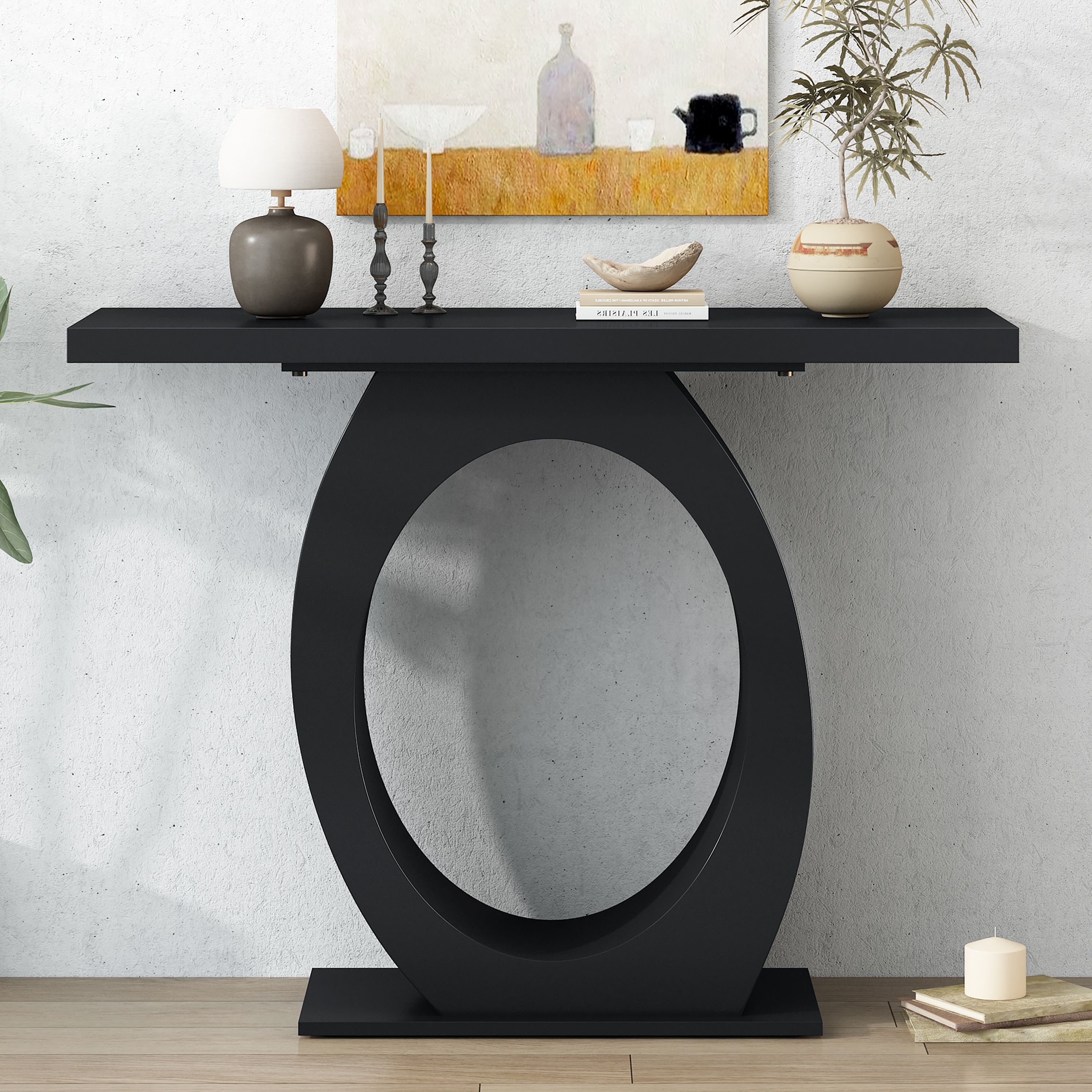 Mirod Stylish Modern Side Table with Egg-Shaped Base,Enhanced Stability and Durability,Sleek Design for Home Decor,Perfect for Living Room or Bed