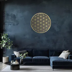 CIFbuy Integrated Lotus Aluminum Wall Art Floral Home Decor For Living Room Bedroom Above Sofa Wall Decorations (TikTok, Temu Pick-up Service) (Option: defaulttitle)