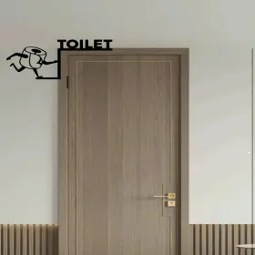 CIFbuy Retro Iron Bathroom Wall Art Funny Quote Sign Home Decor Gift(TikTok, Temu Pick-up Service) (Option: defaulttitle)