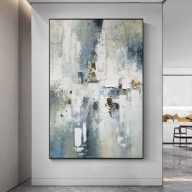 Nordic Abstract Oil Painting Handmade Canvas Decorative Mural Frameless Acrylic Hanging Image For LivingRoom Bedroom Aisle Porch (size: 100X150cm)